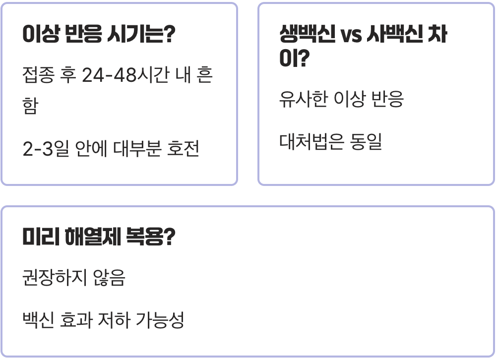 아기 일본뇌염 예방접종 후 열&amp;#44; 붓기 대처법과 병원 가야 할 때