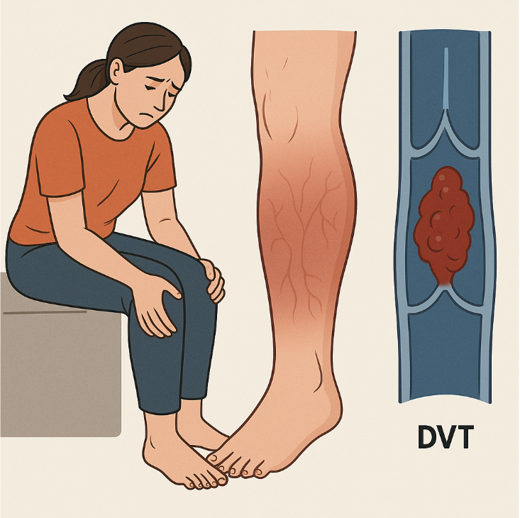 심부정맥혈전증 증상과 치료 예방법