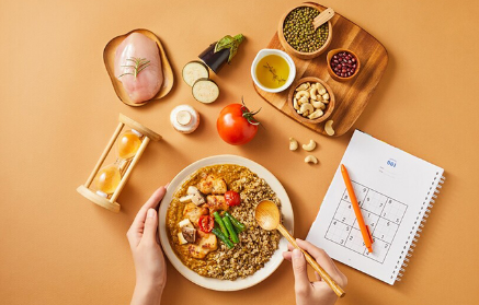 아침 건강 식단