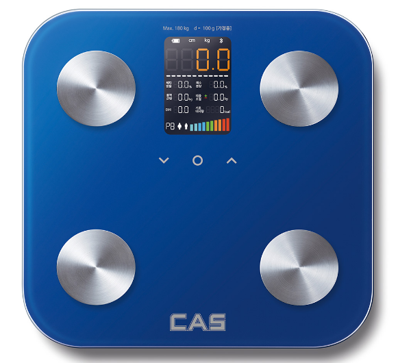 카스 스마트 LED 블루투스 체지방 측정기 체중계(출처-쿠팡)