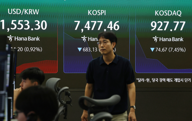 2026 블랙 먼데이 코스피 8% 폭락 원인 분석! 서킷브레이커 발동 및 환율 1,550원 돌파에 따른 반도체주 향후 전망 가이드