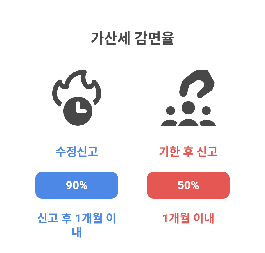 가산세율, 얼마나 줄어들 수 있을까?