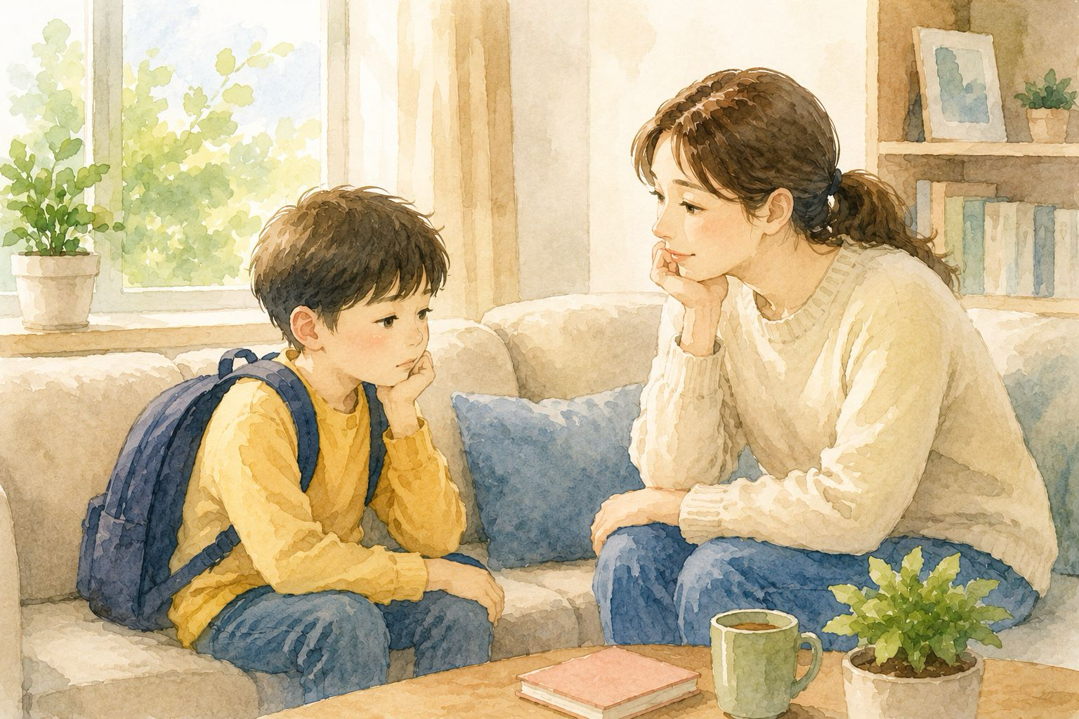 아이가 학교 이야기를 하지 않아요, 부모는 어떻게 해야 할까요?