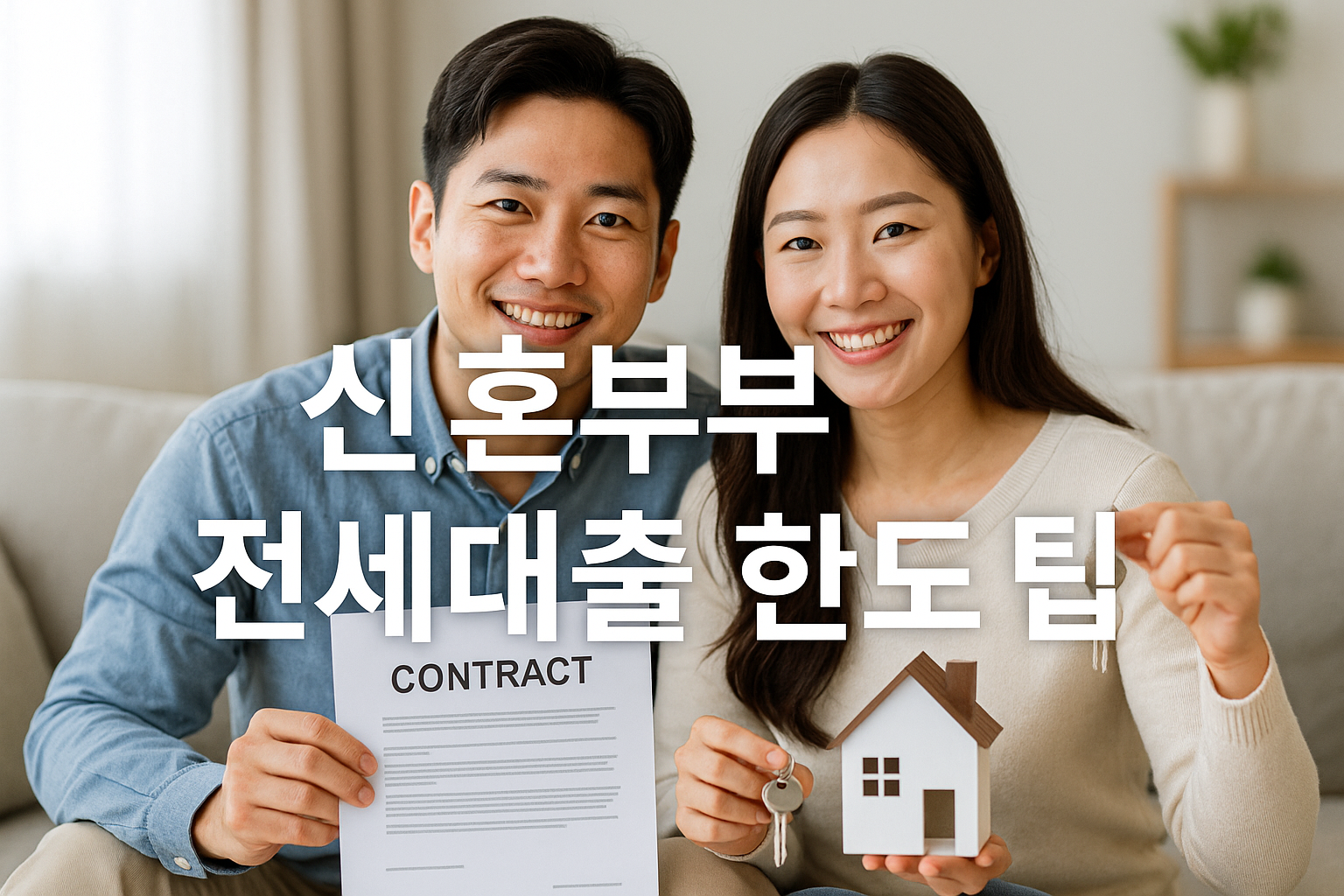 신혼부부 전세대출, 한도부터 승인 꿀팁까지 한 번에 정리! 관련 사진