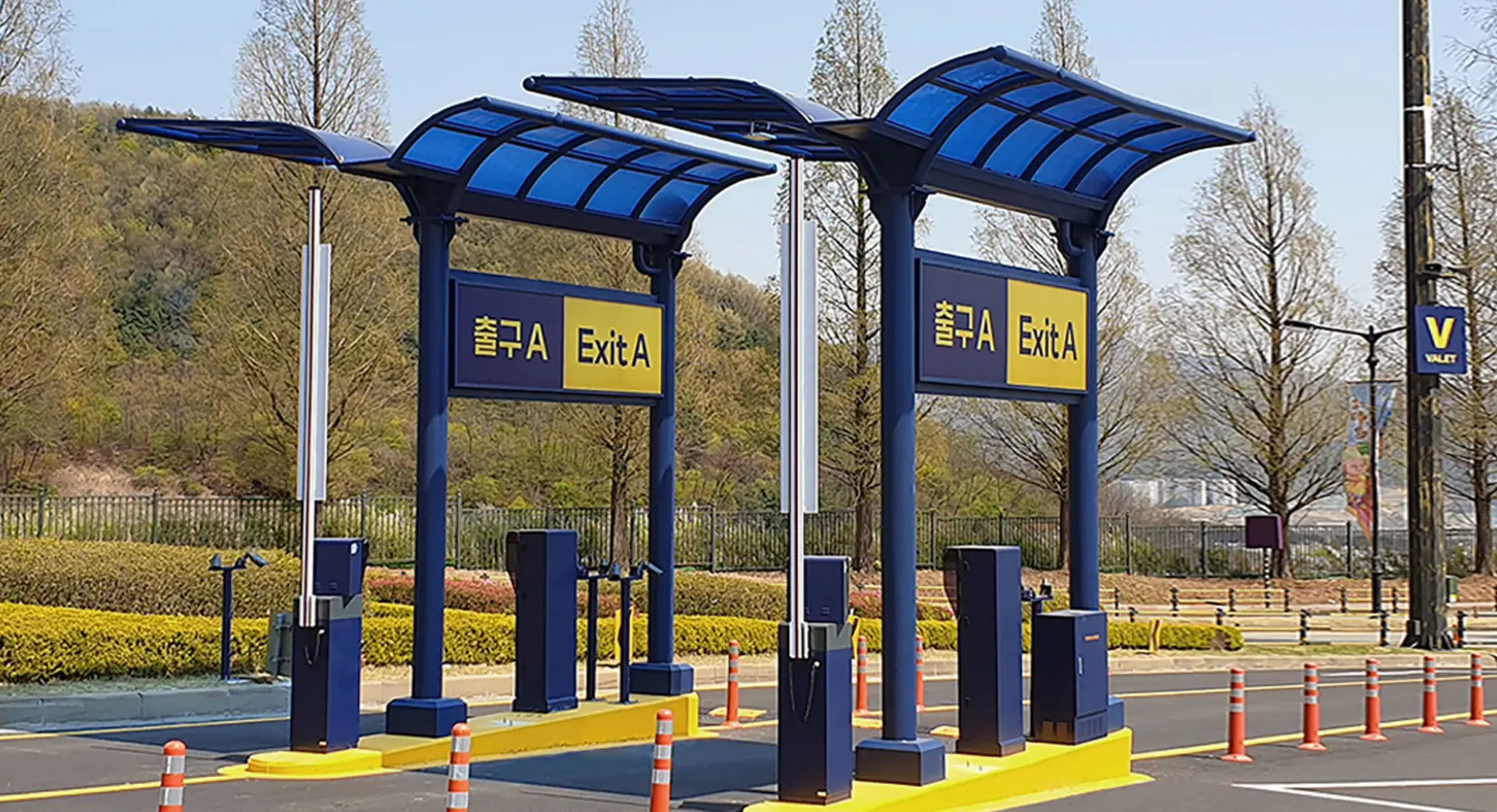 에버랜드-정문-주차장-출구-전경