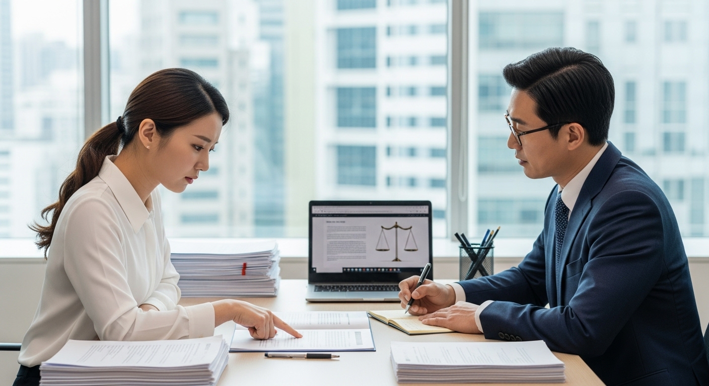 수사 및 재판 중 피해야 할 행동