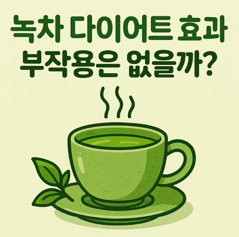 녹차 다이어트 효과 부작용