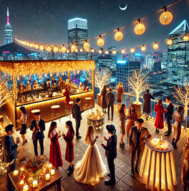 연말 인기 파티 장소