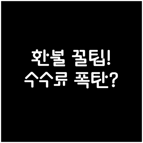 아시아나항공 항공권 취소 수수료와 환..
