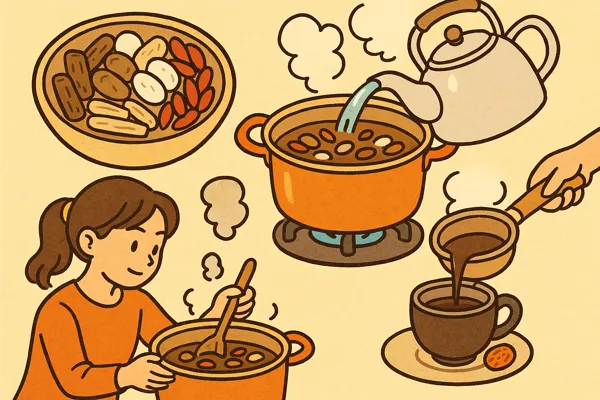 쌍화차 만드는 법과 끓이는 비법8