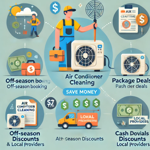 가정용 업소용 에어컨 청소비용 비교