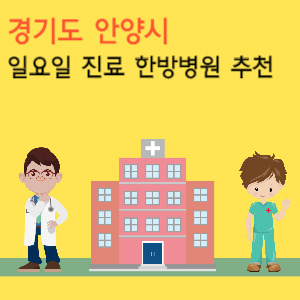 경기도 안양시 일요일 진료 한방병원 추천