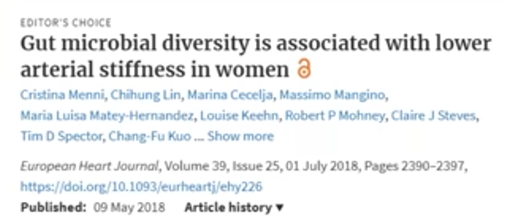 유럽 심장 학회지에 발표된 논문