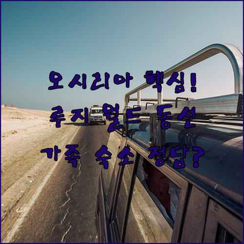 동선 낭비 없는 부산 가족 여행 오시..