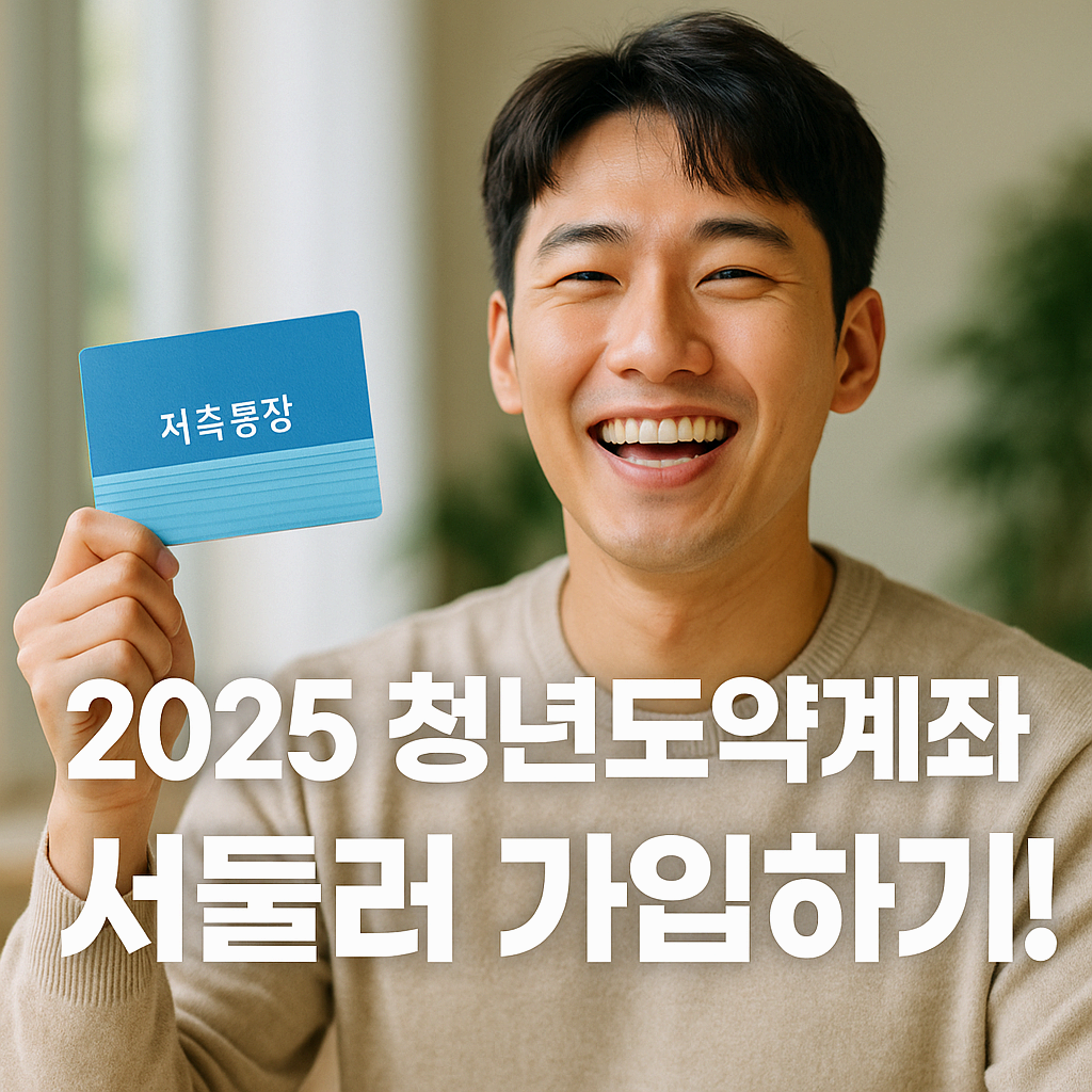 2025 청년 자산형성 통장 총정리: 청년도약계좌 vs 청년내일저축계좌