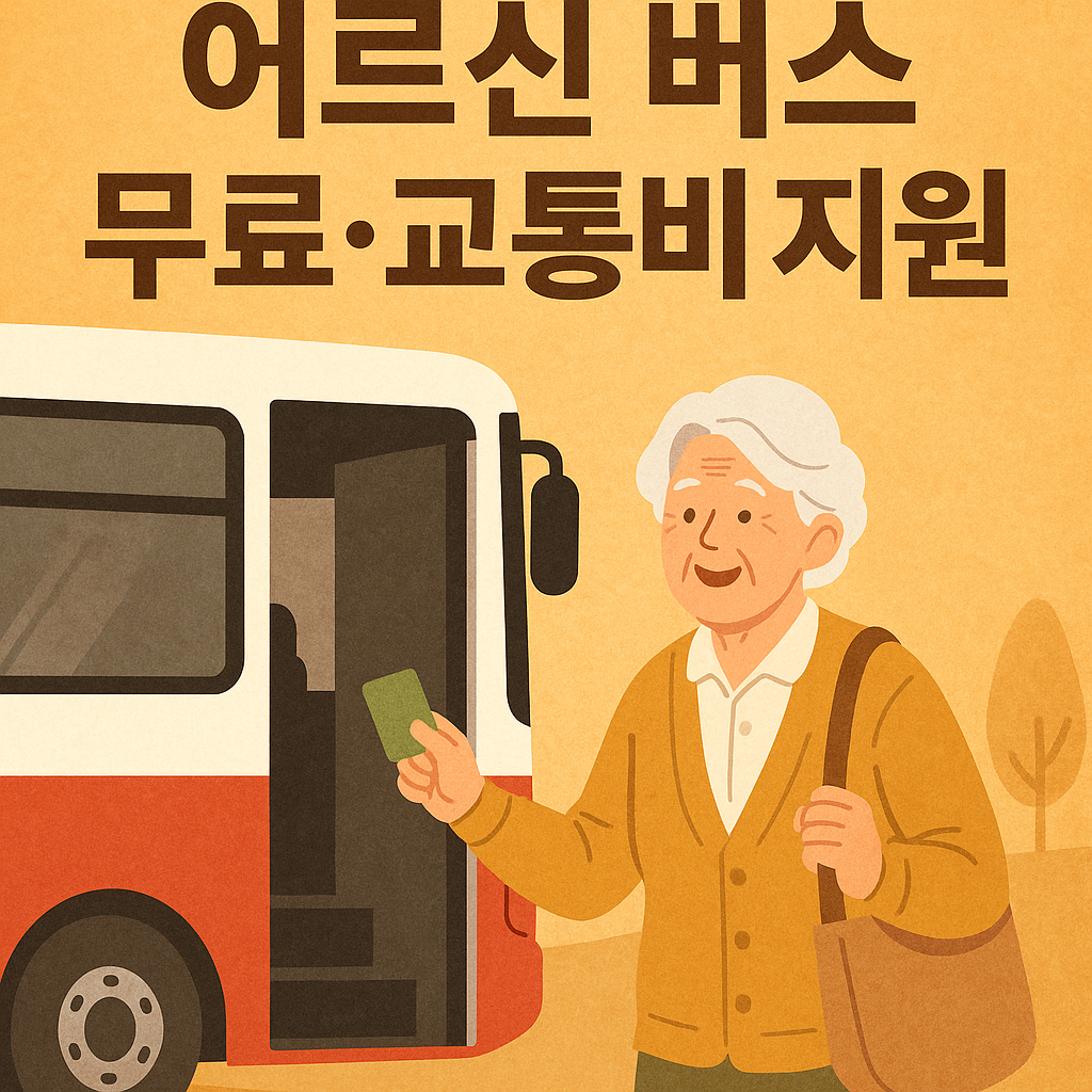 어르신 교통비 지원제도｜강원 고성군 버스 무료 이용 조례 제정