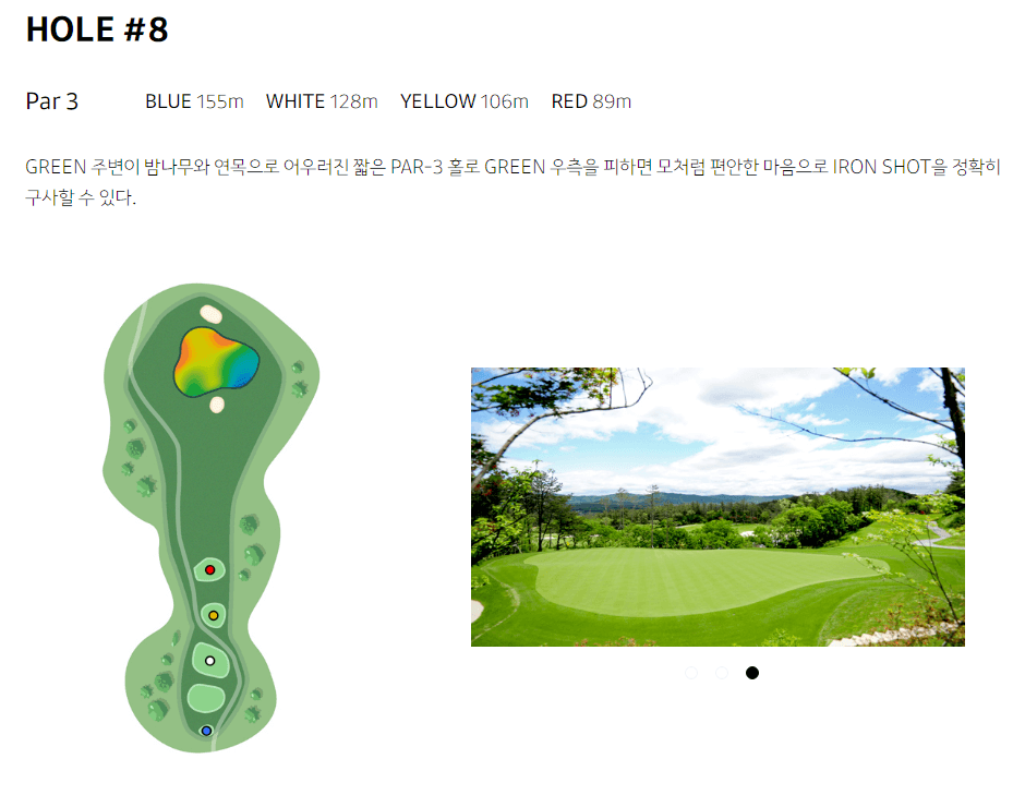 세라지오 골프클럽 코스공략도 08