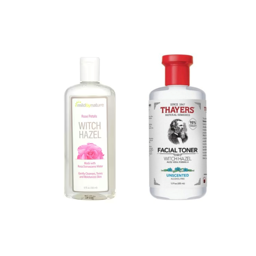 온라인에 판매되고 있는 위치하젤 (Witch Hazel) 제품