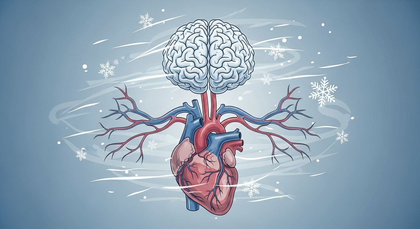 한파 속 심뇌혈관 질환 위험, '히트 쇼크'를 막는 겨울철 7가지 수칙