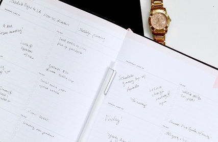 전날 밤에 미리 목록을 정리해 놓자.