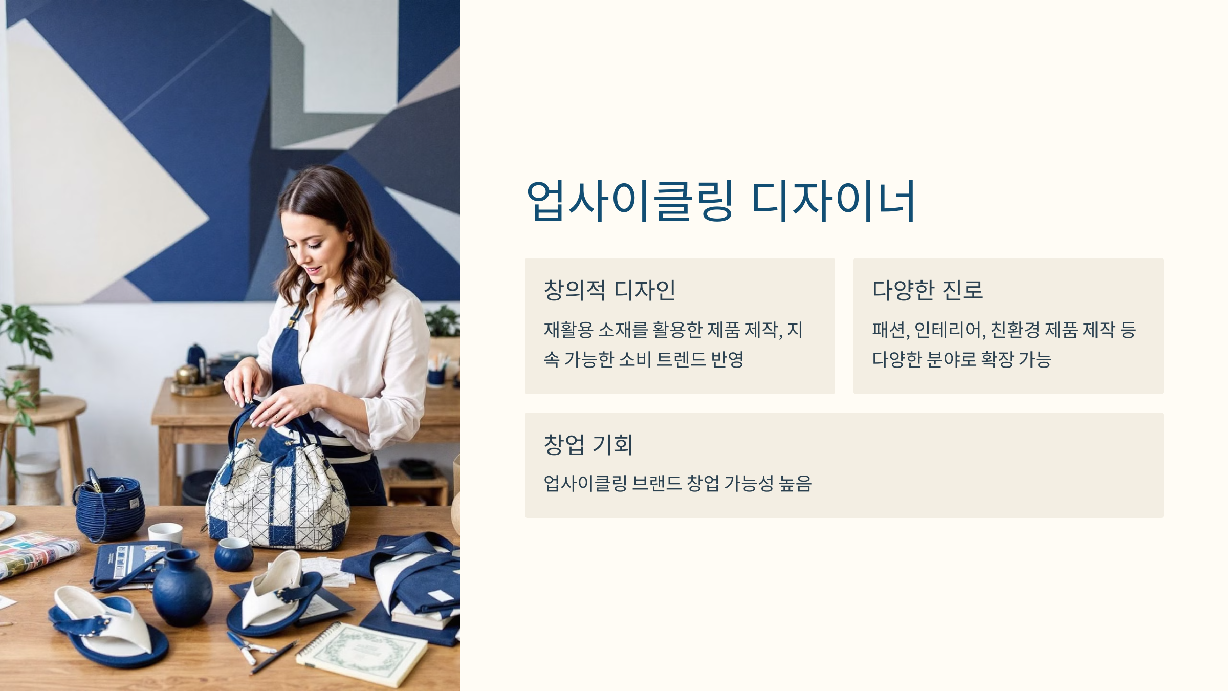 업사이클링 디자이너