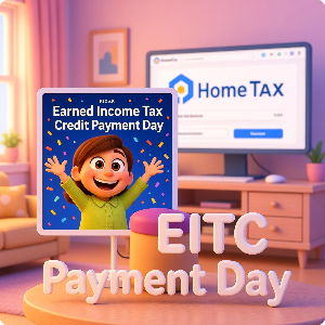 2025 근로장려금 지급일 이미지