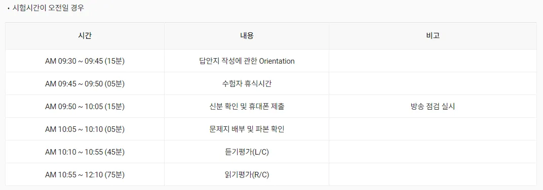 2024년-토익-시험일정-시간