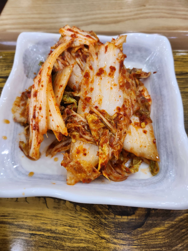 겉절이 황도면옥