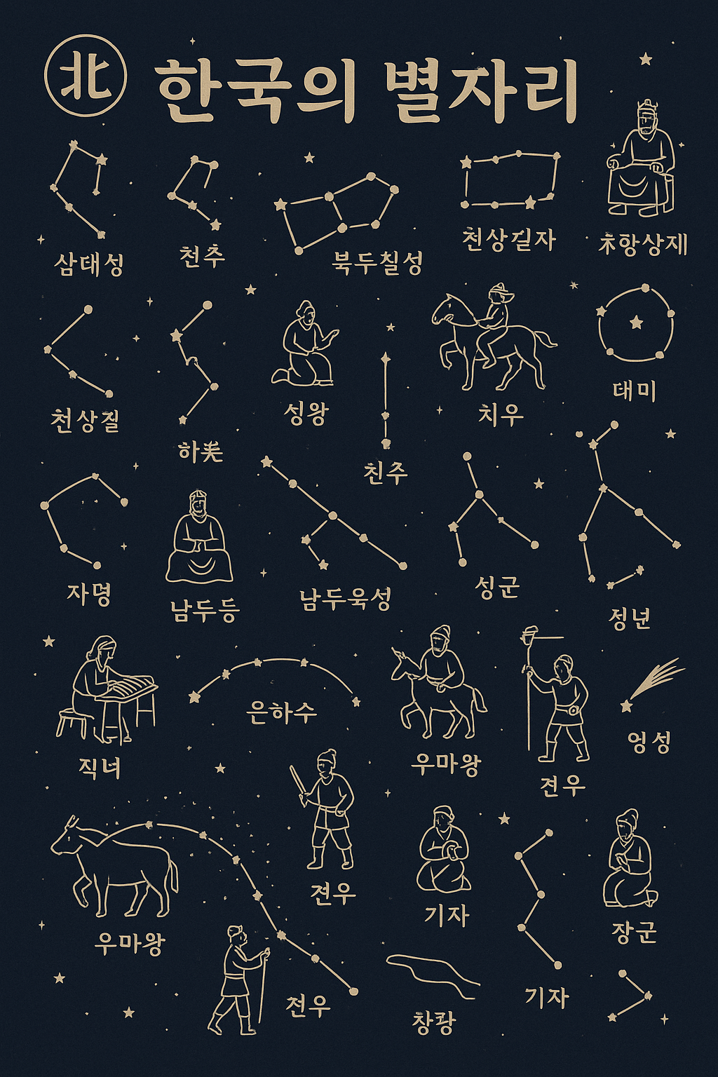 2030세대를 위한 한국 별자리 해석