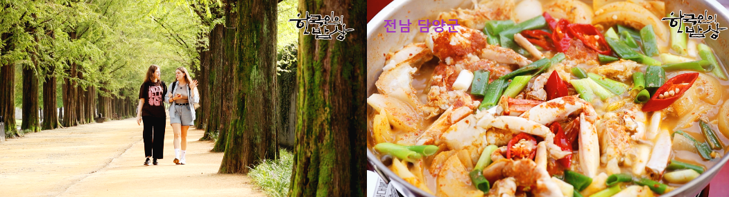 담양 장독대 죽순 꽃게탕