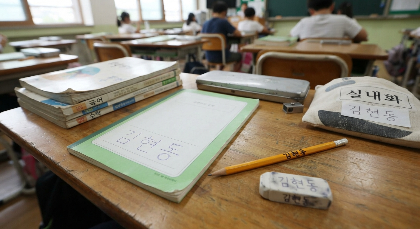사람들은 자신의 물건에 왜 이름을 적었을까