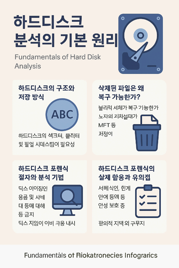 하드디스크 분석의 기본 원리