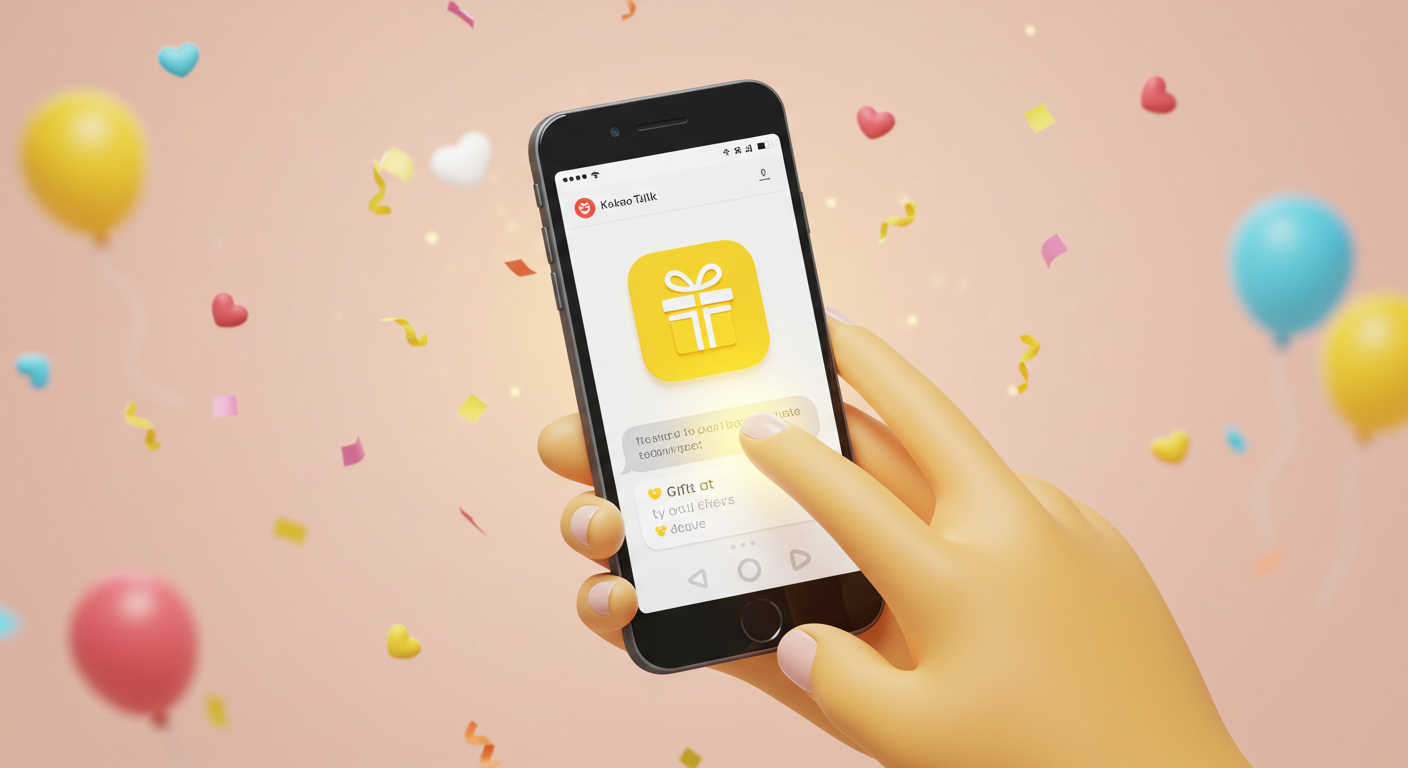카카오톡 선물하기 사용 방법