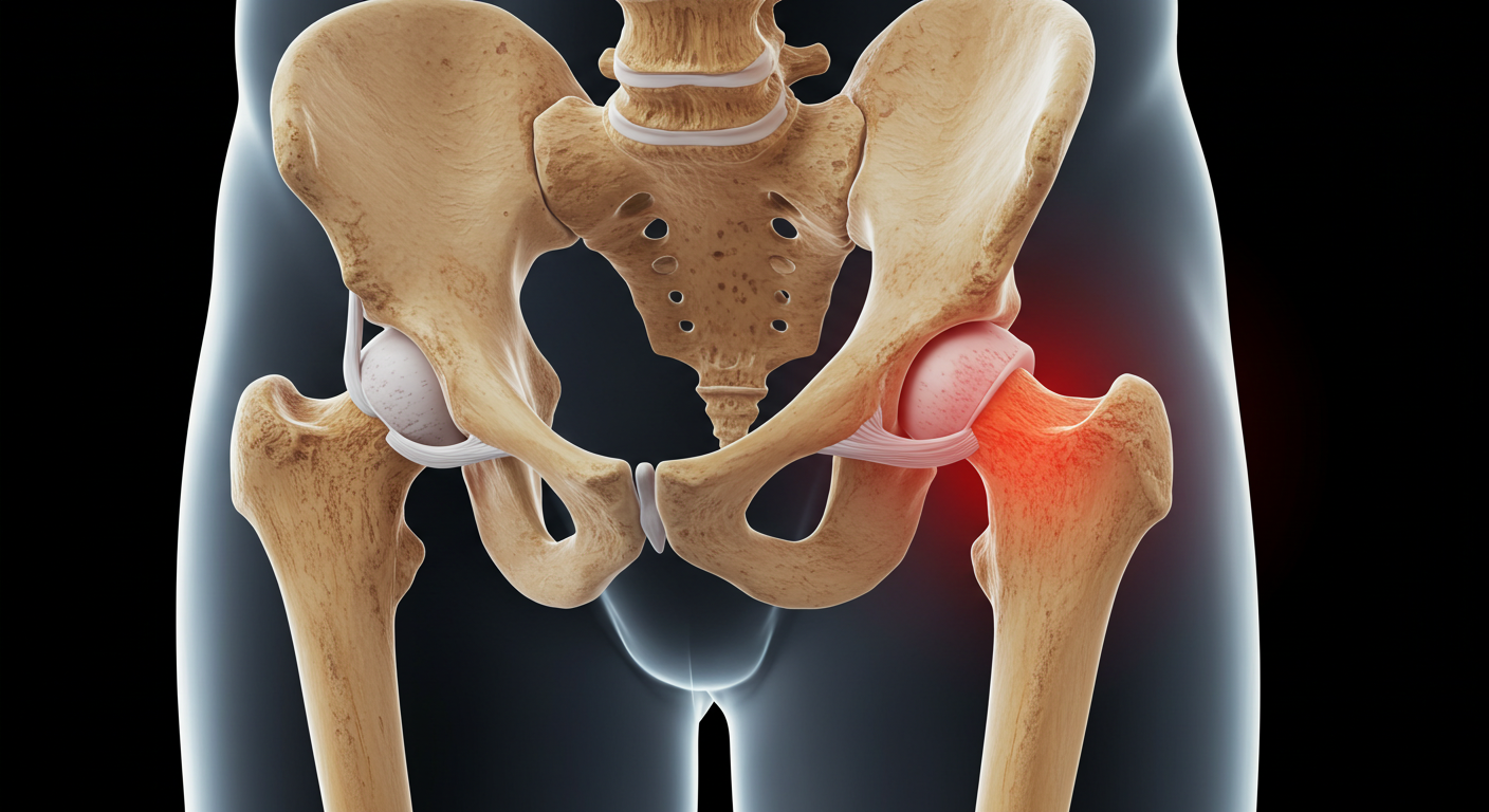 고관절 탈구에 관한 사진
