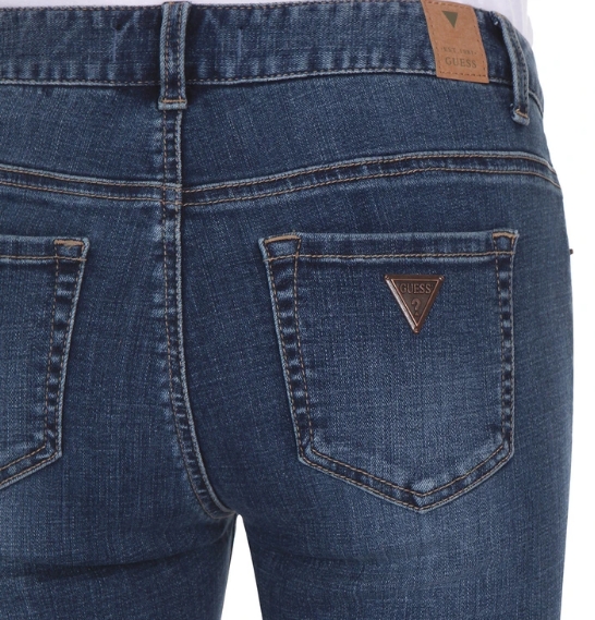 게스 여성 청바지 기모 보이핏 슬림핏 보이프렌드 스판 여자 데님 바지 블랙 미디엄 라이트 다크 블루 진 부츠컷 배기핏