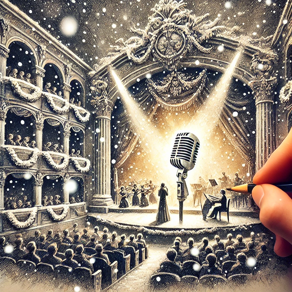 겨울철 감성 발라드 공연 관람