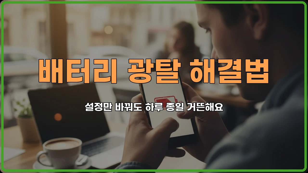 배터리절약