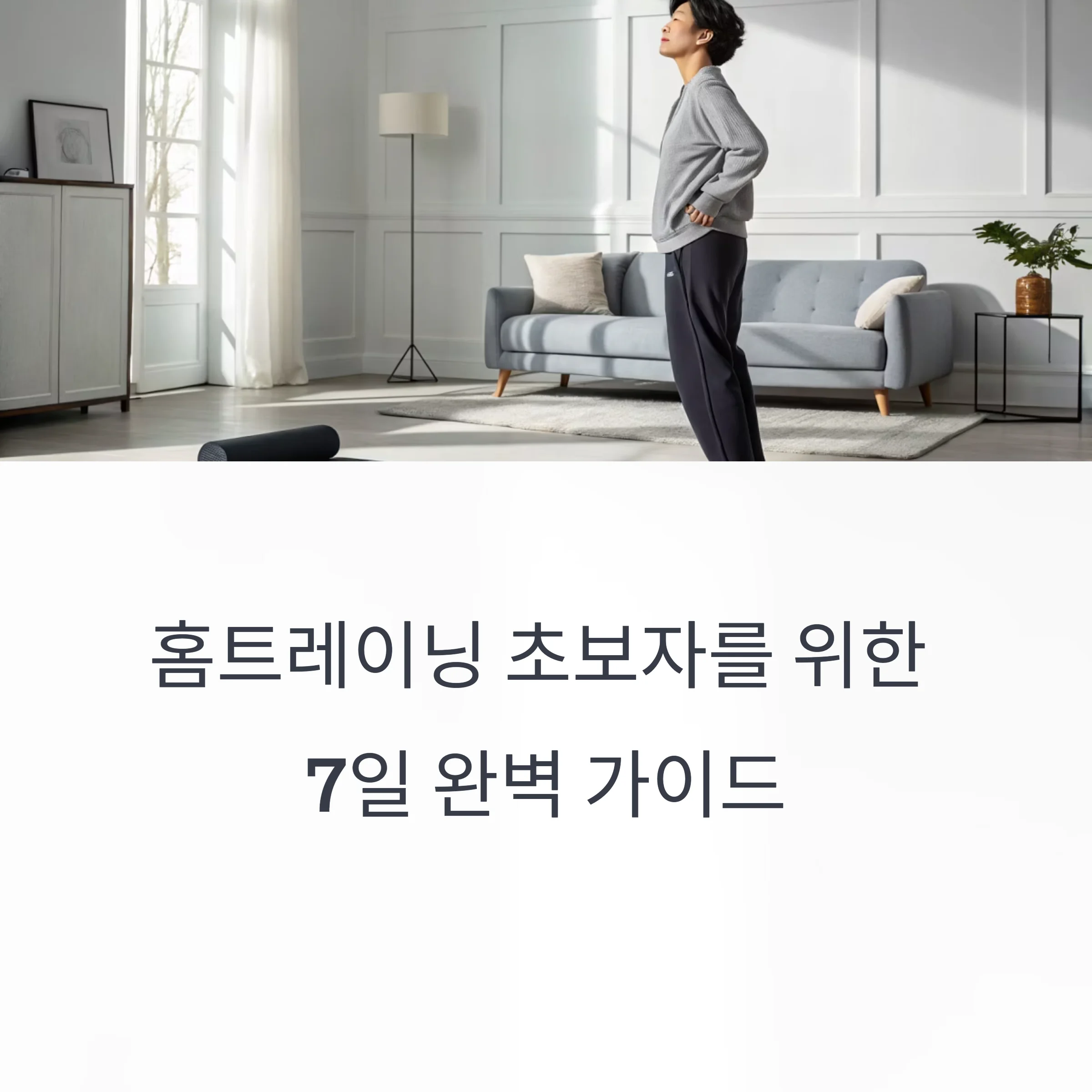 홈트레이닝-초보자