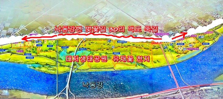 대저생태공원 지도