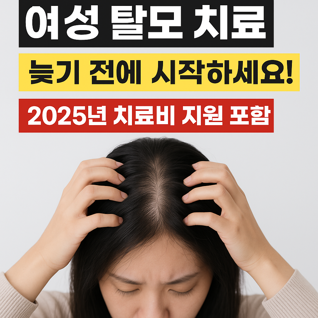 여성 탈모 사진