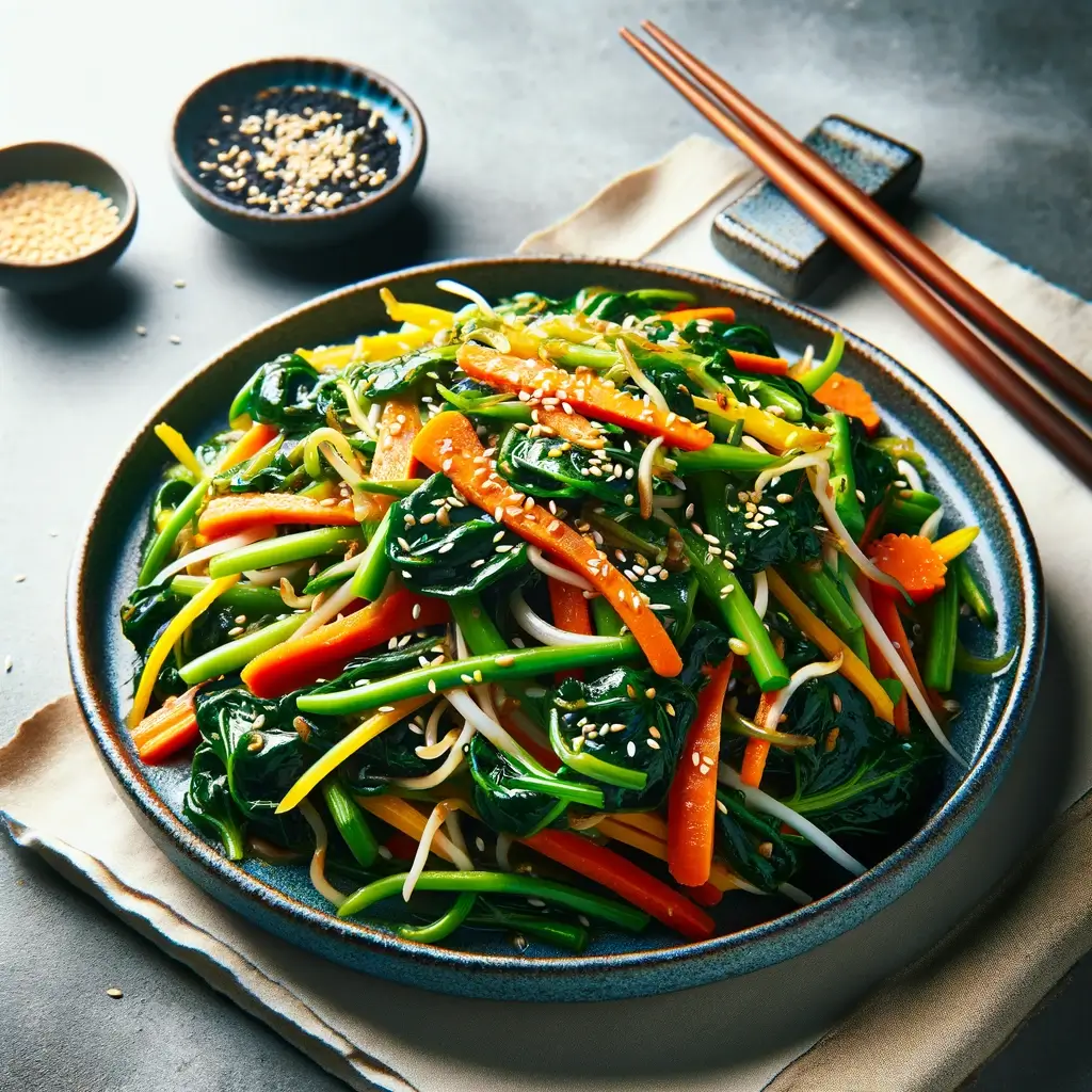 부지깽이나물무침