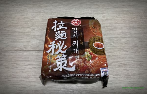 오뚜기 라면비책 김치찌개면 라면 2022년 6월