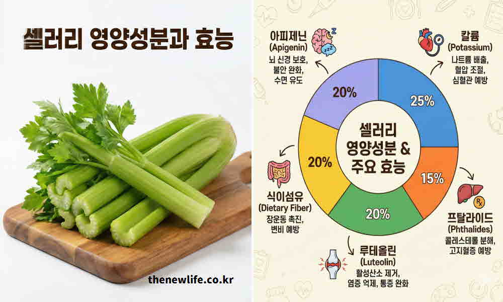 셀러리 효능 영양성분