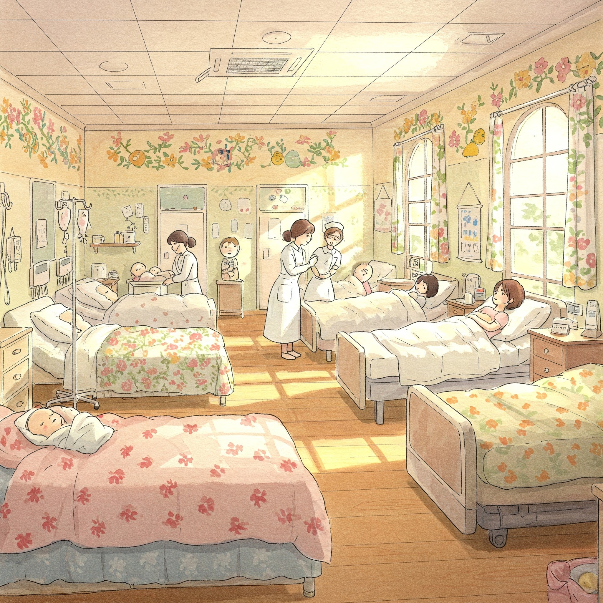 산후조리원 내부전경