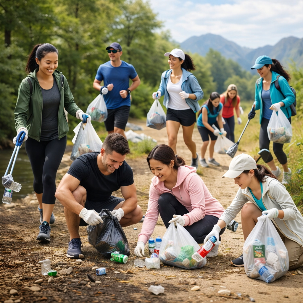 플로깅 시작법 (준비물, 코스, 마무리)