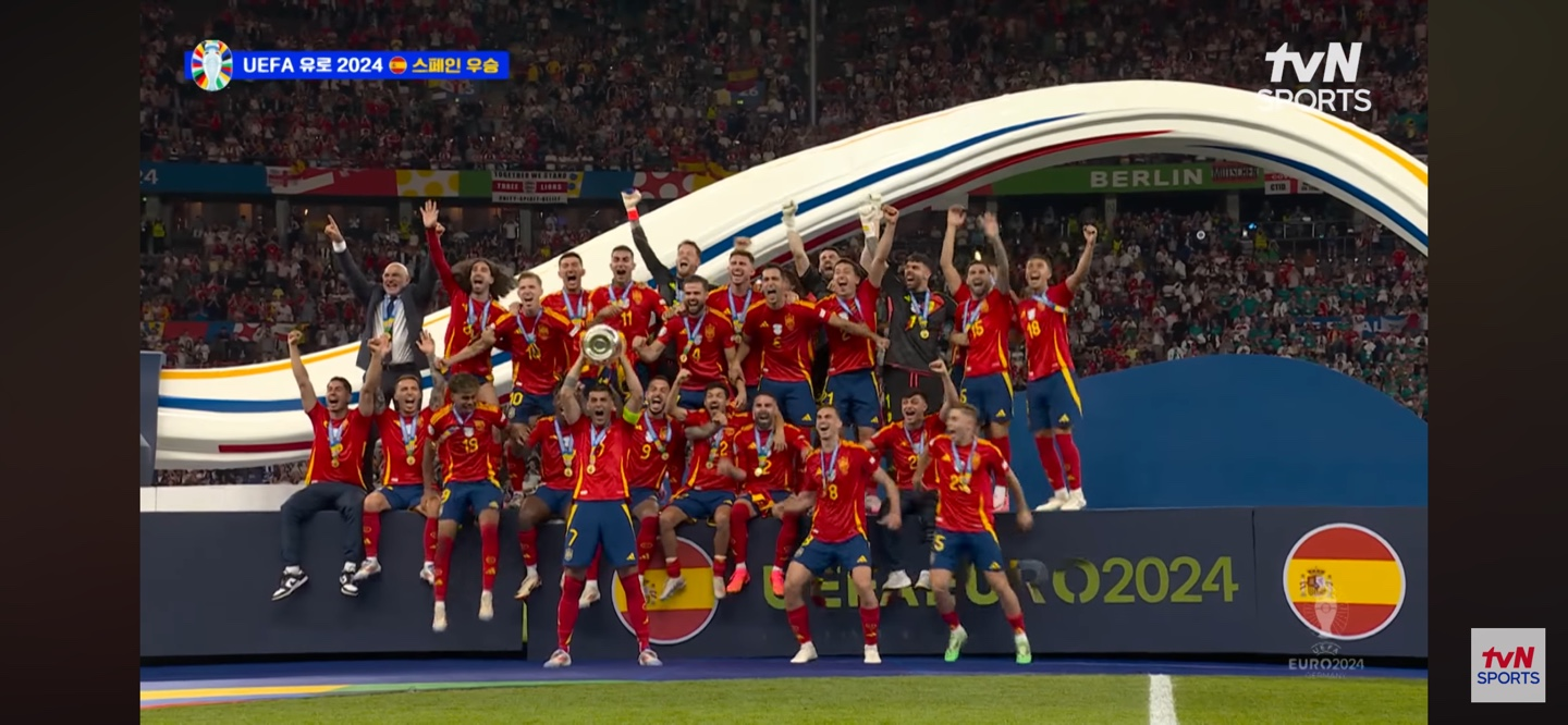 유로 2024 결승전 : 스페인 우승