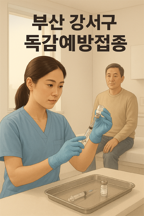 부산 강서구 독감예방접종 이미지