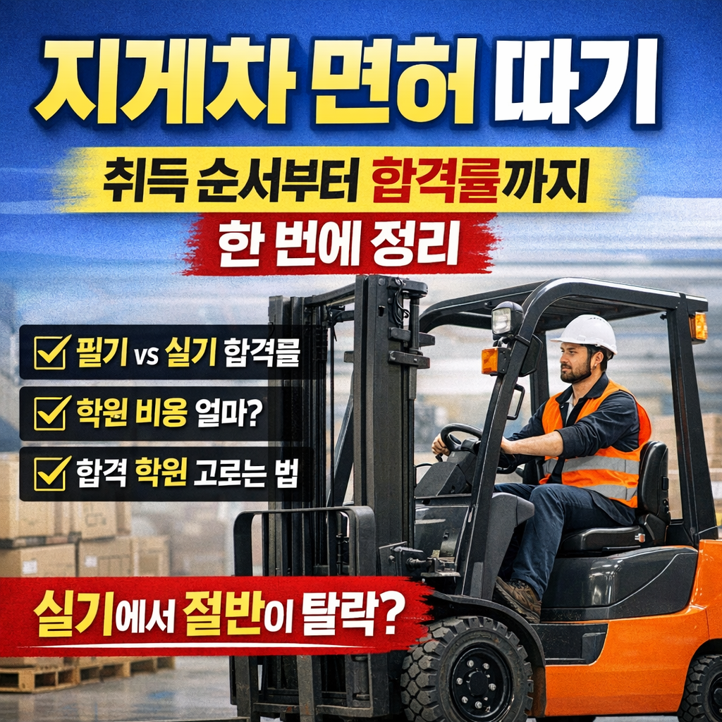 지게차 면허 따기