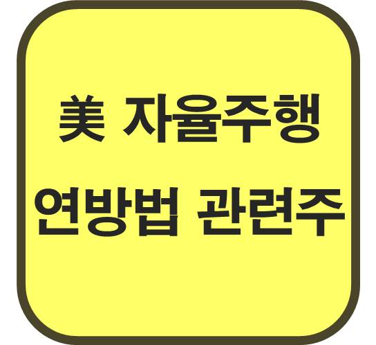 美-자율주행-연방법-관련주