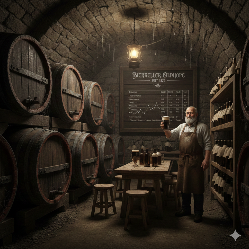 독일 전통 맥주 보관창고